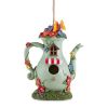 Accent Plus Fanciful Tall Teapot Birdhouse