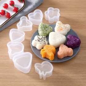 Set of 7 Triangle Sushi Mold; Sushi Mold Rice Mold DIY Tool Utility Kitchen Accessories Sushi Mold Cake Tool Gadgets