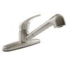 Metallic Pull-Out RV Kitchen Faucet - Brushed Satin Nickel