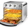 Geek Chef Air Fryer Toaster Oven Combo;  4 Slice Toaster Convection Air Fryer Oven Warm;  Broil;  Toast;  Bake;  Air Fry;  Oil-Free;  Accessories Incl