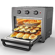 GRILL Reinigung Air Fryer Toaster Oven 5-In-1 Convection Oven With Air Fry; Roast; Toast; Broil & Bake Function - Countertop - Kitchen Appliances For