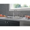 Two Handle Deck-mount Kitchen Faucet in Chrome