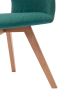 Better Modern Simple Linen Fabric Dining Room Chair With Beech Wood Legs For Restaurant; Set of 2; For Dining Room; Living Room; Bedroom; Kitchen