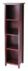 Milan Storage Shelf or Bookcase 5-Tier, Tall