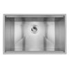 30 Inch Workstation Ledge kitchen Sink Undermount 304 Stainless Steel Single Bowl R10 Tight Radius Sink