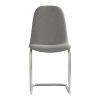 Dining Chairs Set of 4; Spoon shape Modern Style Dining Kitchen Room Upholstered Side Chairs; Accent Chairs with Soft Linen Fabric Cover Cushion Seat