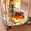 Cressida Bar Cart - Chrome