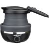 Brentwood KT-1508BK Dual Voltage 120/220v 0.8L Collapsible Travel Kettle, Black