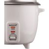 Brentwood 8 Cup Rice Cooker with Steamer in White (TS-180S)