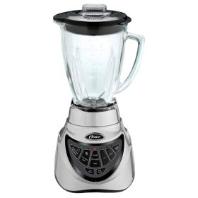 Oster Pro 500 900 Watt 7 Speed Blender in Chrome with 6 Cup Glass Jar