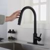 Touch Kitchen Faucet with Pull Down Sprayer,Single Handle High Arc  Pull out Kitchen Faucet,Single Level Stainless Steel Kitchen Sink Faucets with Pul