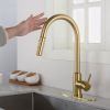 Touch Kitchen Faucet with Pull Down Sprayer,Single Handle High Arc  Pull out Kitchen Faucet,Single Level Stainless Steel Kitchen Sink Faucets with Pul