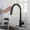 Touch Kitchen Faucet with Pull Down Sprayer,Single Handle High Arc  Pull out Kitchen Faucet,Single Level Stainless Steel Kitchen Sink Faucets with Pul