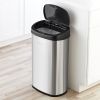 13.2 gal /50 L Motion Sensor Kitchen Garbage Can;  Stainless Steel