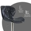 Bar Chair Scandinavian Design; Swivel Lift; Suitable for Dining and Kitchen Bar Chairs (2 Pieces)