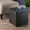 Ashford Ottoman with Storage Faux Leather