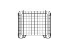 Oceanstar Stackable Metal Wire Storage Basket Set for Pantry, Countertop, Kitchen or Bathroom â€šÃ„Ã¬ Black, Set of 3