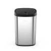 13.2 gal /50 L Motion Sensor Kitchen Garbage Can;  Stainless Steel