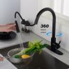 Touch Kitchen Faucet with Pull Down Sprayer,Single Handle High Arc  Pull out Kitchen Faucet,Single Level Stainless Steel Kitchen Sink Faucets with Pul