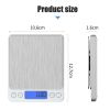 0.1g/0.01g Kitchen Scales Electronic Digital Weight Balance Precision Food Postal Jewelry Steelyard Mini Pocket Scale Milligrams