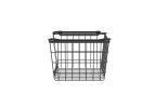 Oceanstar Stackable Metal Wire Storage Basket Set for Pantry, Countertop, Kitchen or Bathroom â€šÃ„Ã¬ Black, Set of 3